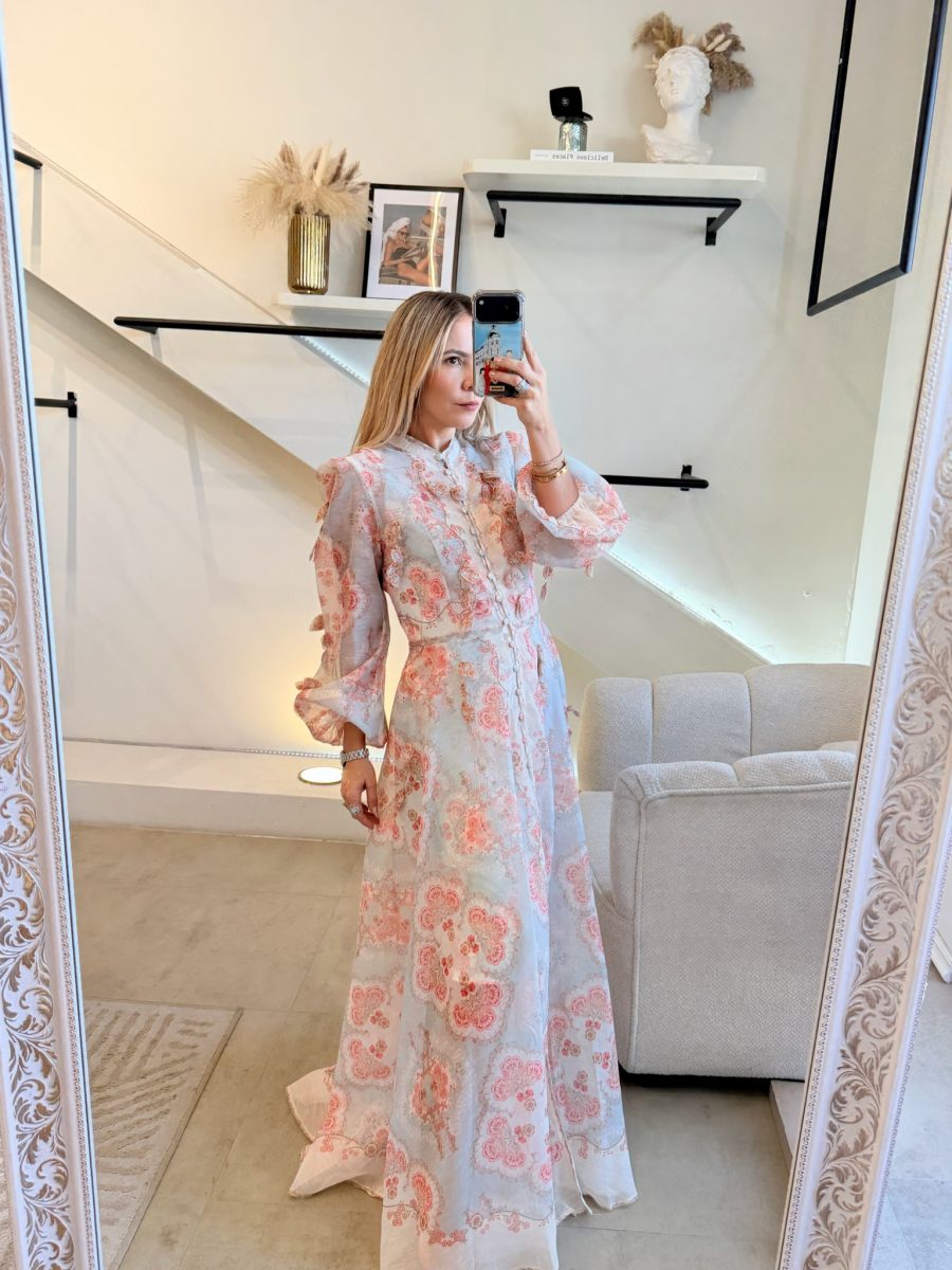 VESTIDO LARGO VINTAGE - Imagen 6