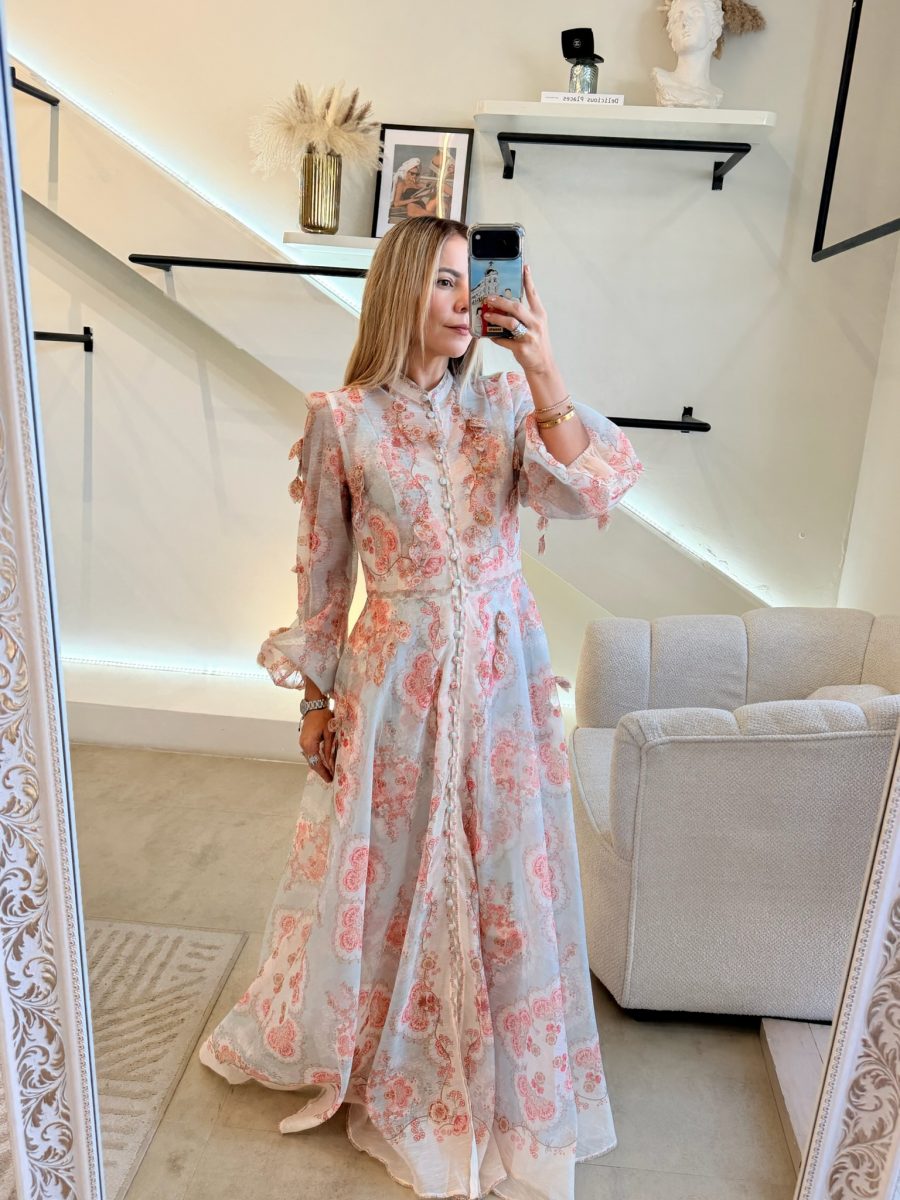 VESTIDO LARGO VINTAGE - Imagen 7