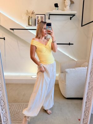 PANTALÓN LINES YELLOW