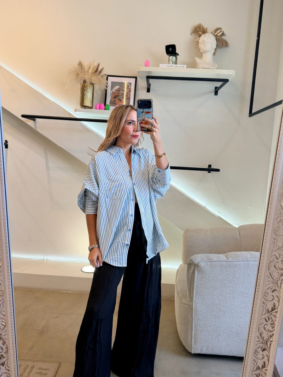 CAMISA POSITANO RAYAS