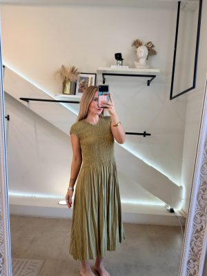 VESTIDO CLÁSICO ESPAÑOL GREEN