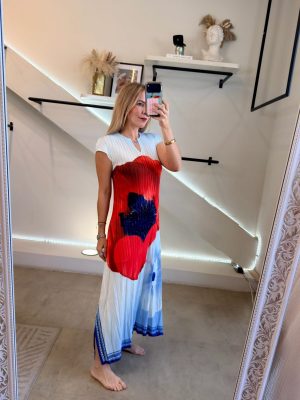 VESTIDO ESPAÑOL WHITE FLOR