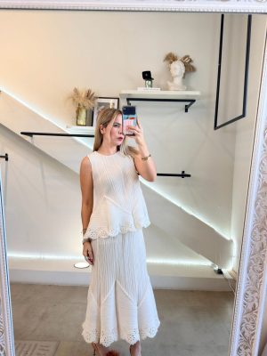 CONJUNTO FALDA IVORY