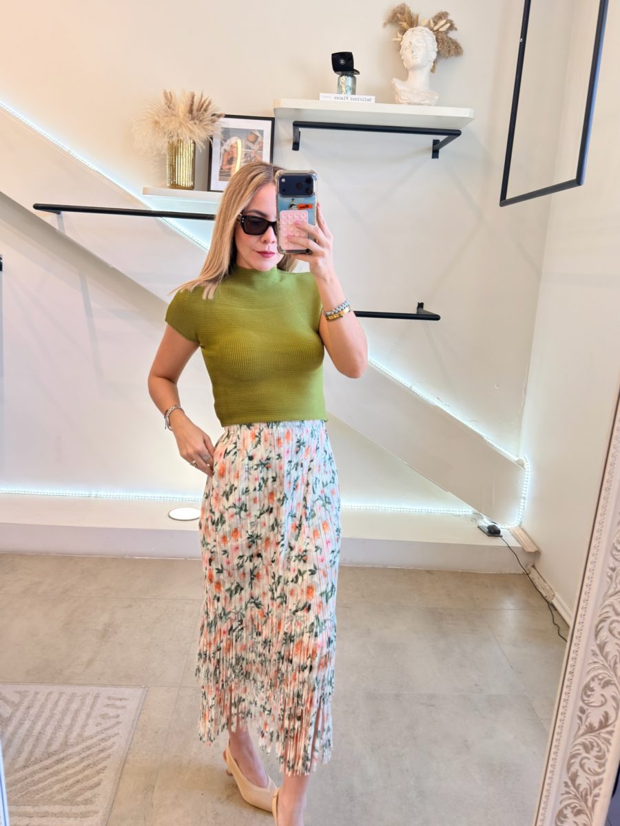 BLUSA VERDE ESPAÑOLA - Imagen 3