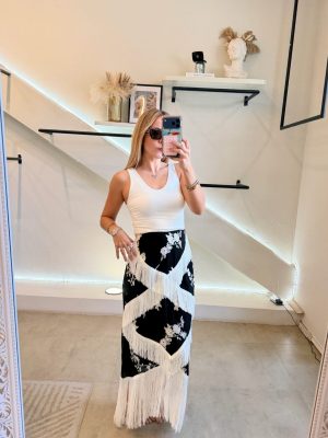 FALDA SEVILLA BLACK FLECOS