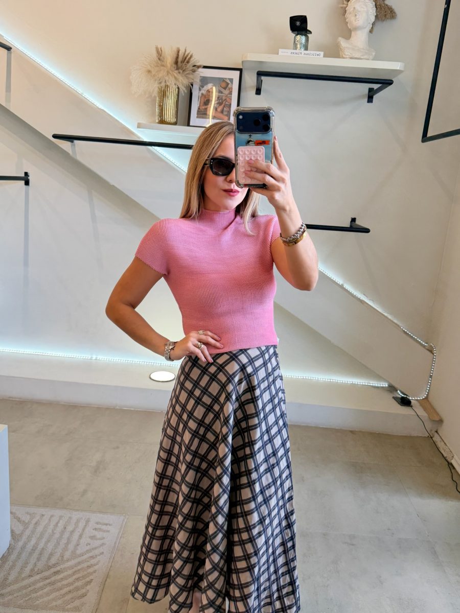 FALDA CUADROS ITALIANA - Imagen 4