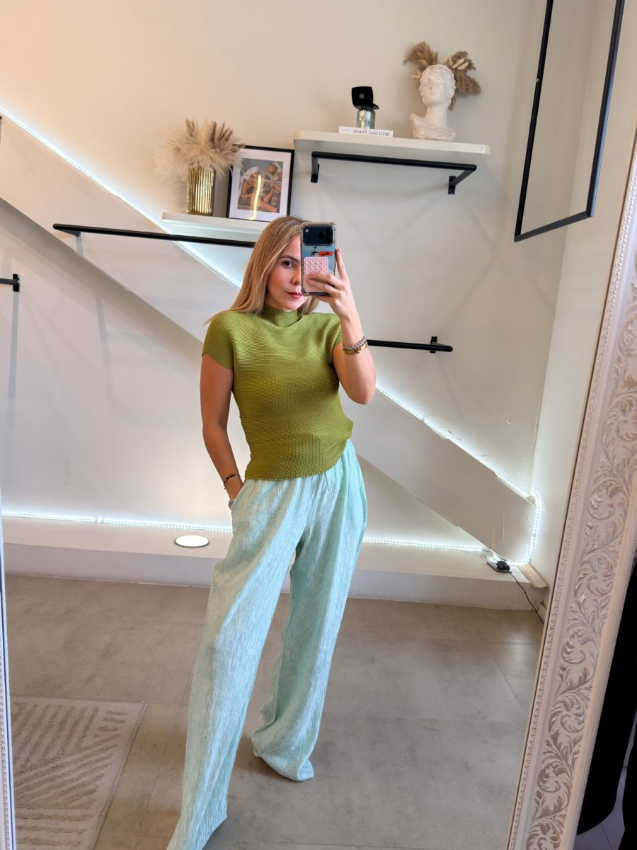 BLUSA VERDE ESPAÑOLA - Imagen 2