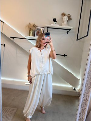 CONJUNTO JAPANESE IVORY