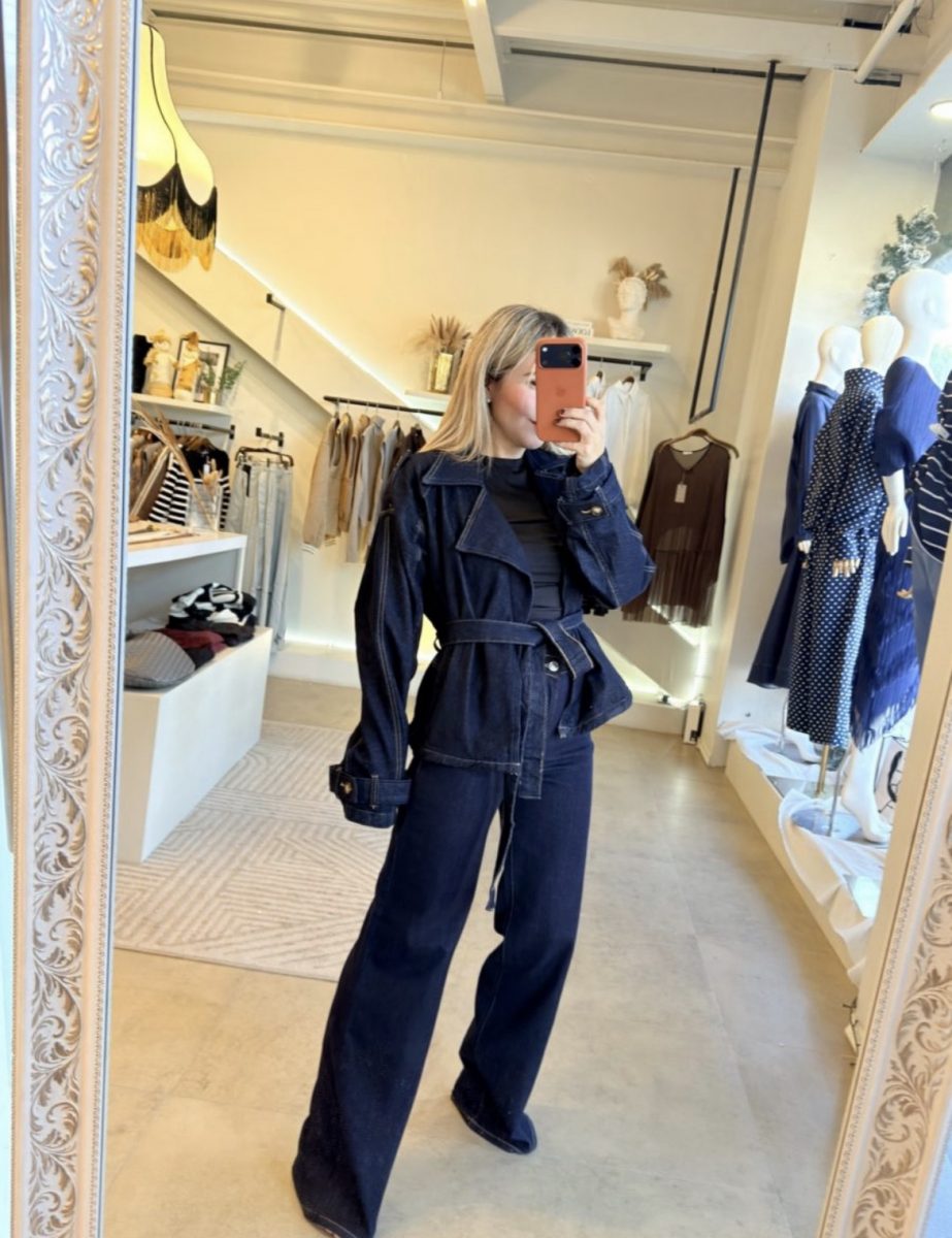 JEANS WIDE LEG BLUE DARK