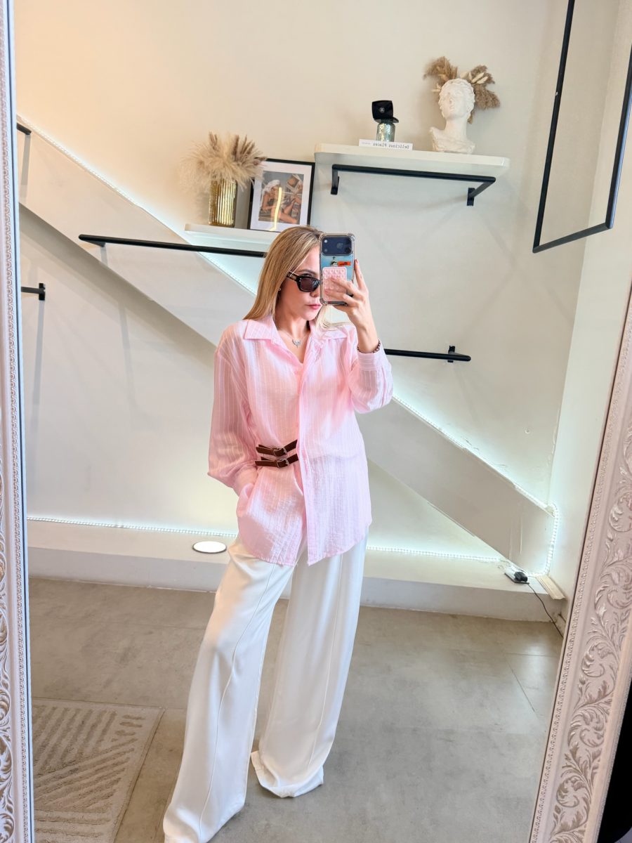 PANTALÓN BASIC SATIN IVORY - Imagen 2