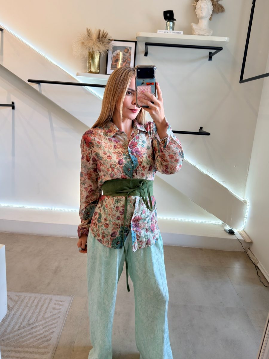 PANTALÓN BASIC MENTA - Imagen 9