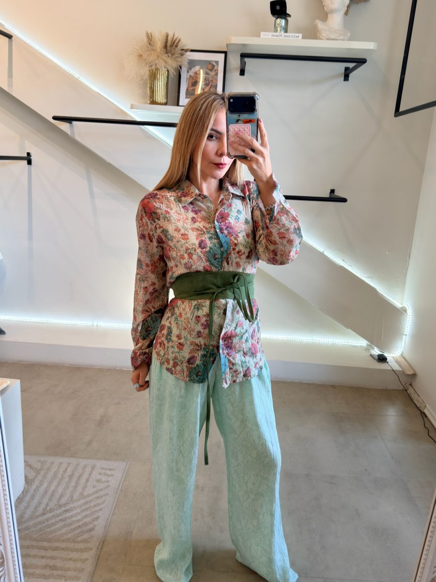 PANTALÓN BASIC MENTA - Imagen 8