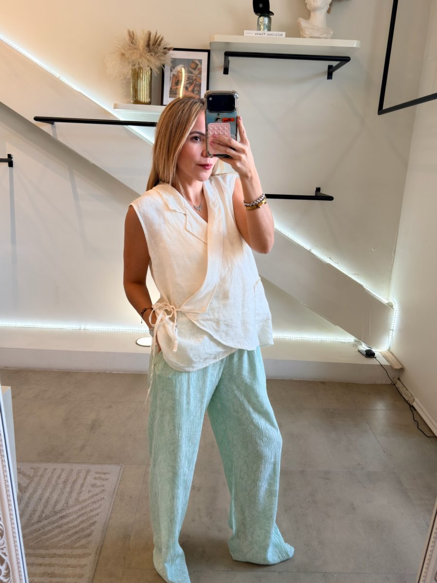 PANTALÓN BASIC MENTA - Imagen 6