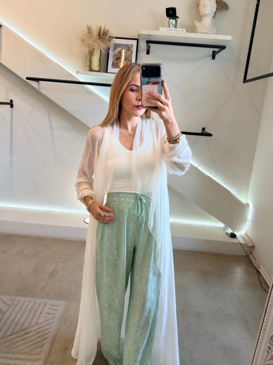 PANTALÓN BASIC MENTA - Imagen 2