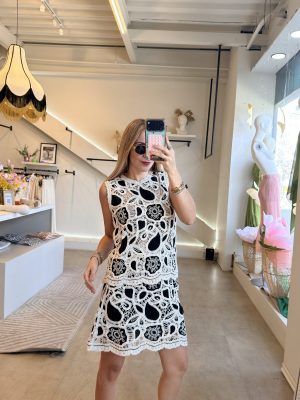 CONJUNTO TEJIDO FALDA