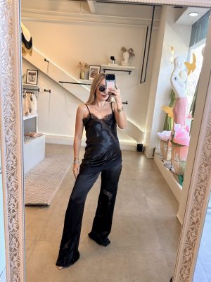 CONJUNTO BLACK LACE PANTALÓN