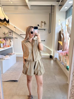 CONJUNTO GLOBO KHAKI