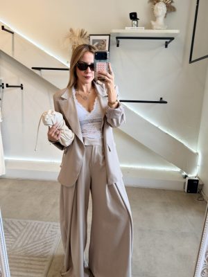 CONJUNTO BLAZER KHAKI