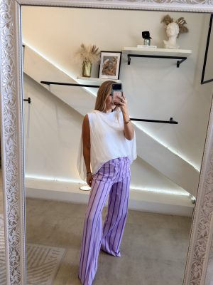 PANTALÓN RAYAS PURPLE