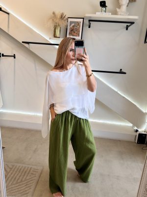 PANTALÓN VERDE BOHO