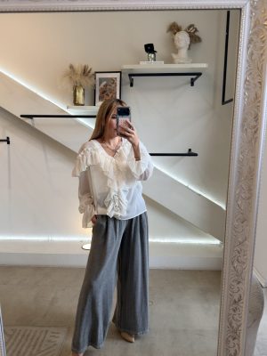 PANTALÓN LINEN GREY