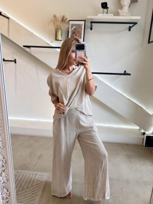 CONJUNTO ARENA PANTALÓN BOTÓN