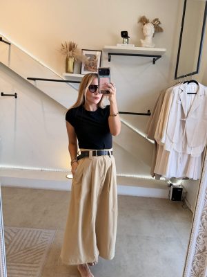 VESTIDO CLÁSICO BLACK KHAKI