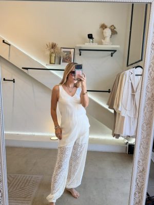 CONJUNTO IVORY PANTALON LACE