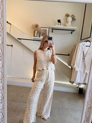 CONJUNTO TEJIDO PANTALÓN