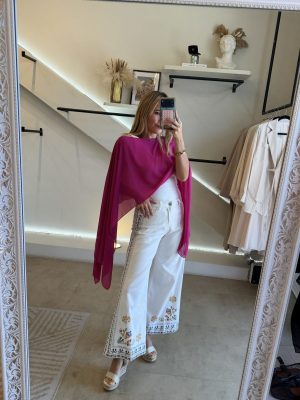 PANTALÓN BORDADO WHITE