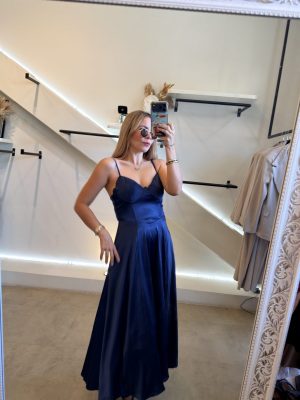 VESTIDO BLUE CORSET