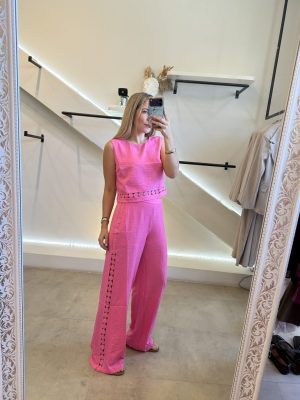 CONJUNTO PINK LINEN