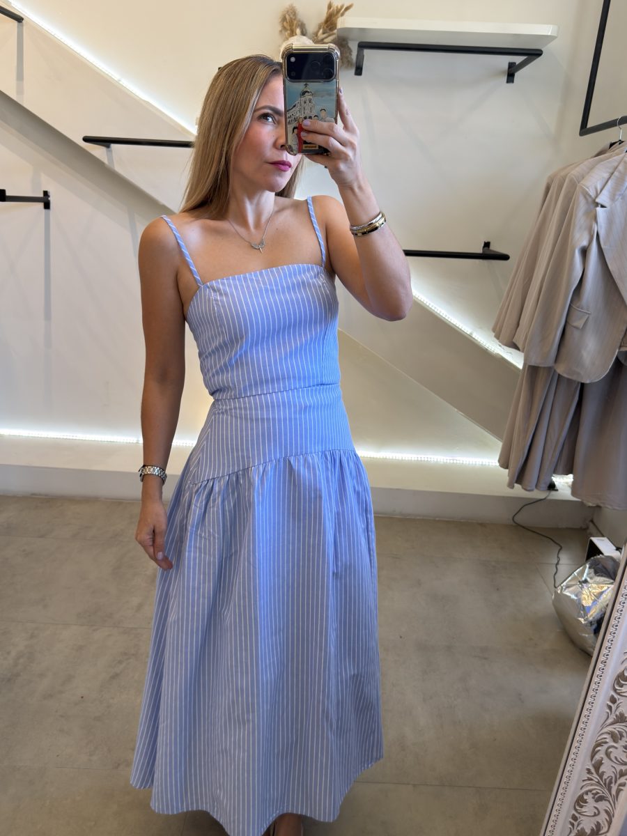 CONJUNTO FALDA LINES BLUE - Imagen 7