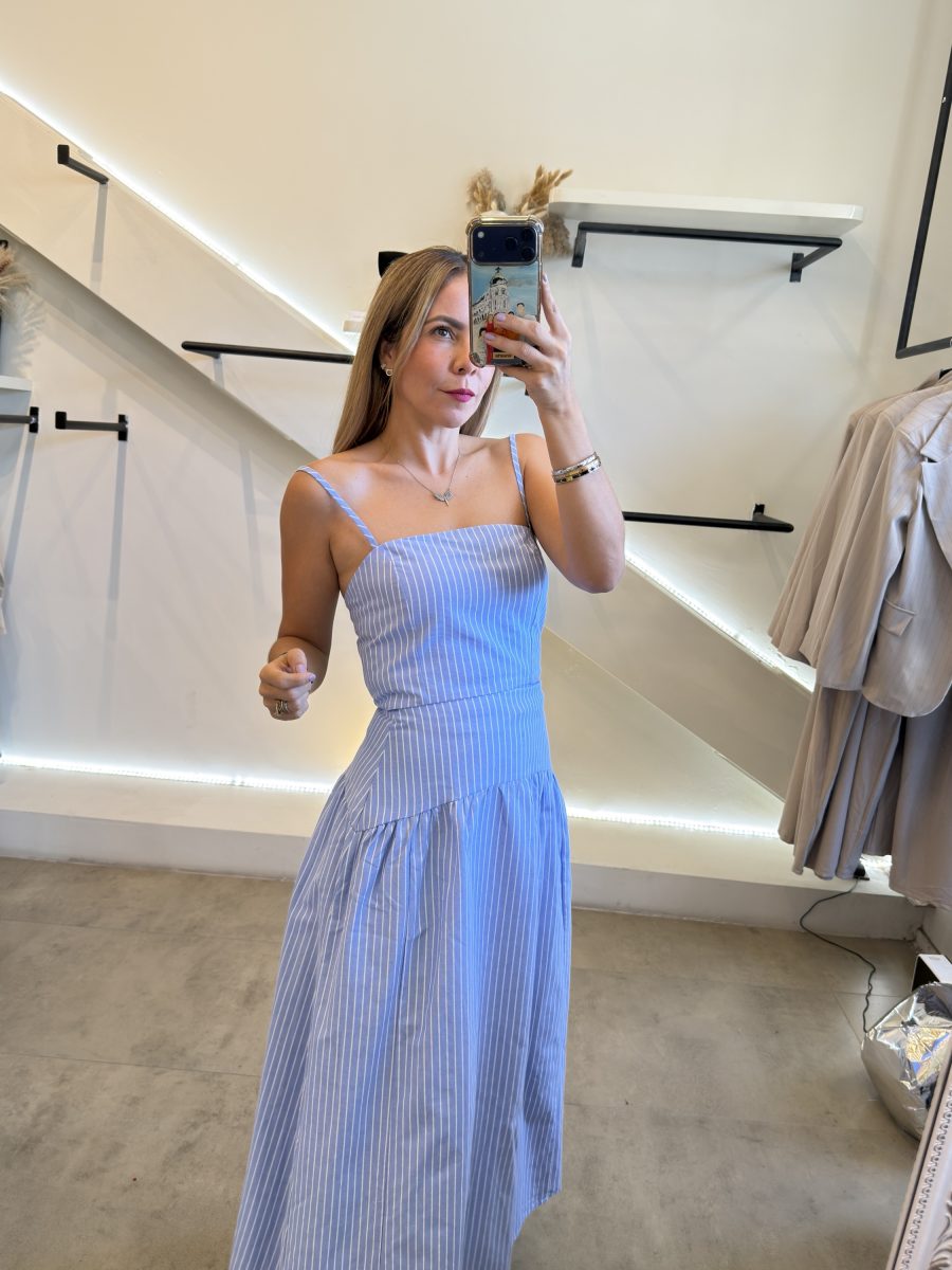 CONJUNTO FALDA LINES BLUE - Imagen 8