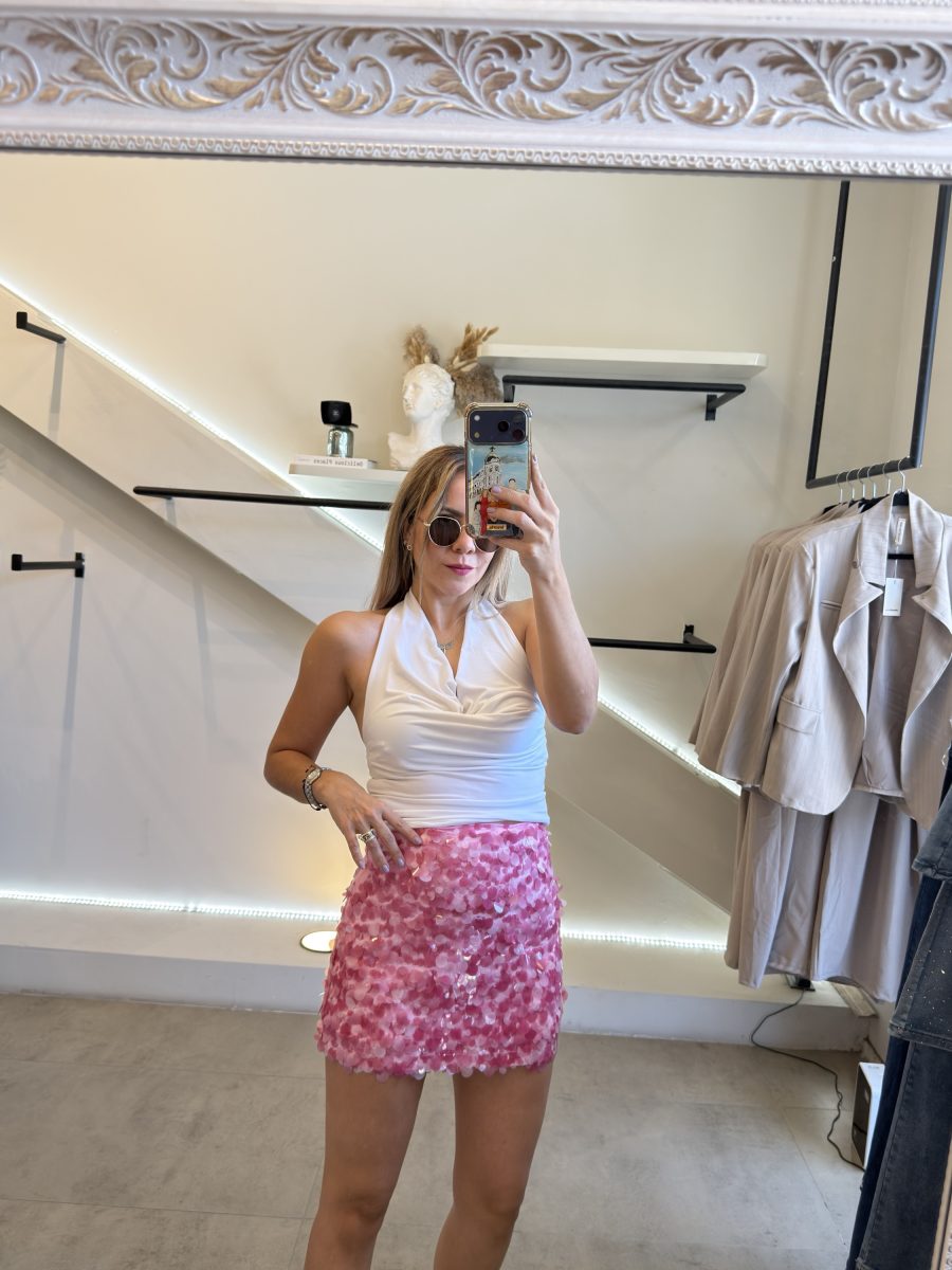 FALDA LENTEJUELA PINK - Imagen 5