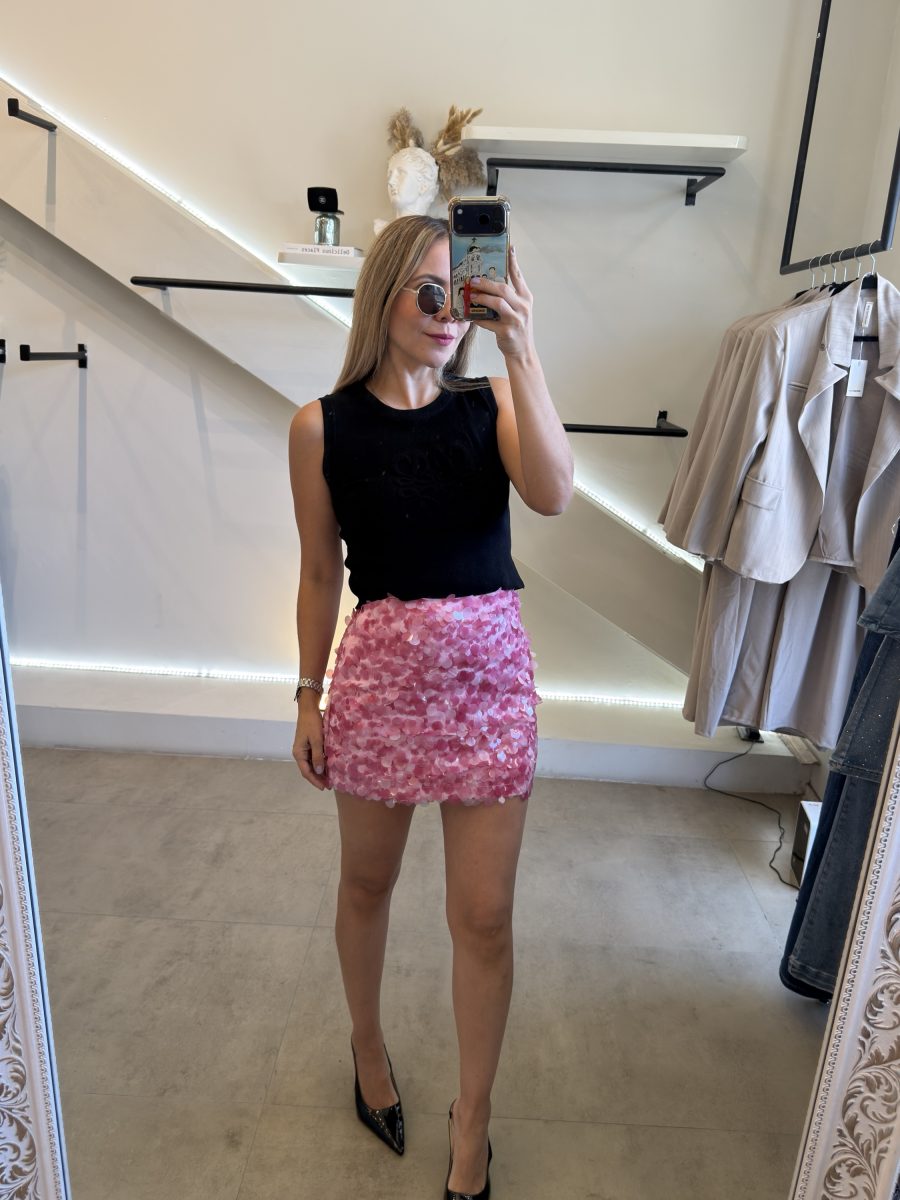 FALDA LENTEJUELA PINK - Imagen 8