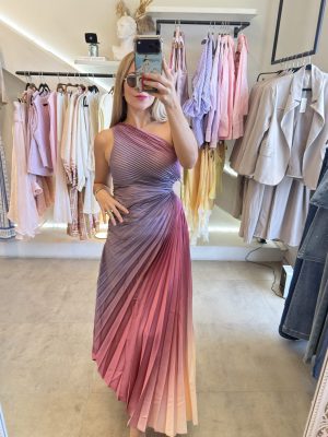 VESTIDO COLORS PLISADO
