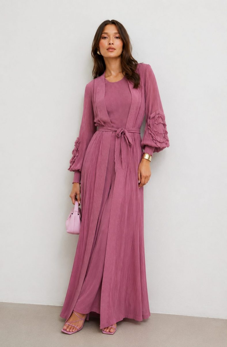 CONJUNTO PINK VESTIDO ENSAMBLE
