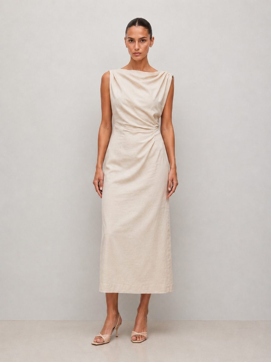 VESTIDO ASIMÉTRICO LINEN