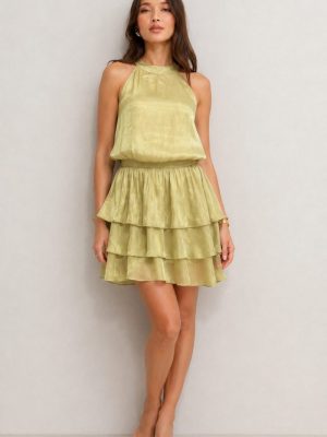 VESTIDO GREEN CORTO OLAN
