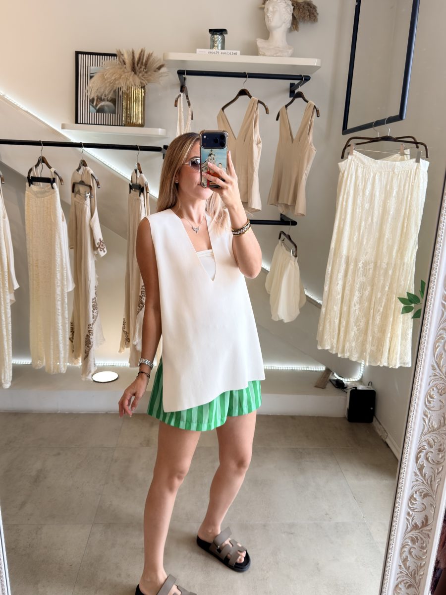 BLUSA CHALECO WHITE - Imagen 10