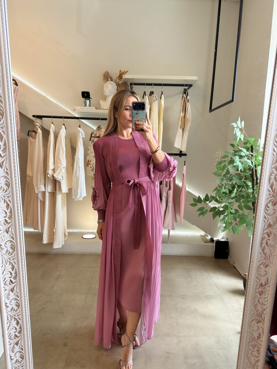 CONJUNTO PINK VESTIDO ENSAMBLE - Imagen 9
