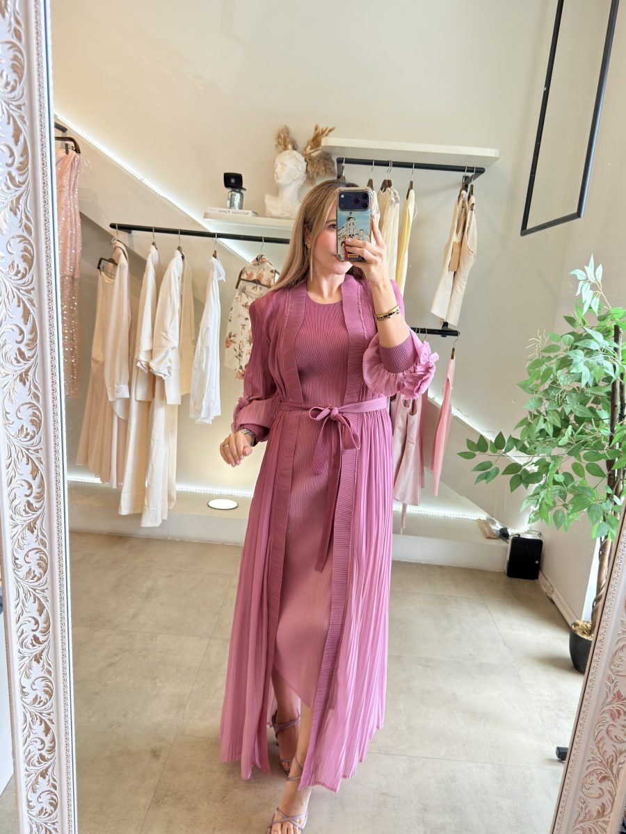 CONJUNTO PINK VESTIDO ENSAMBLE - Imagen 4