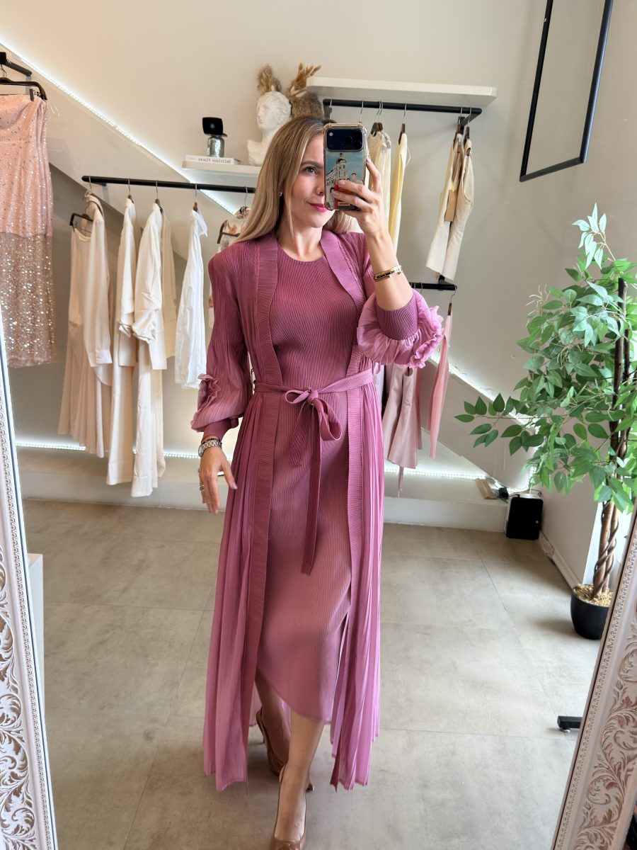 CONJUNTO PINK VESTIDO ENSAMBLE - Imagen 6