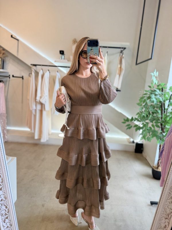 Olan Ropa VESTIDO OLAN MOCHA MOUSSE