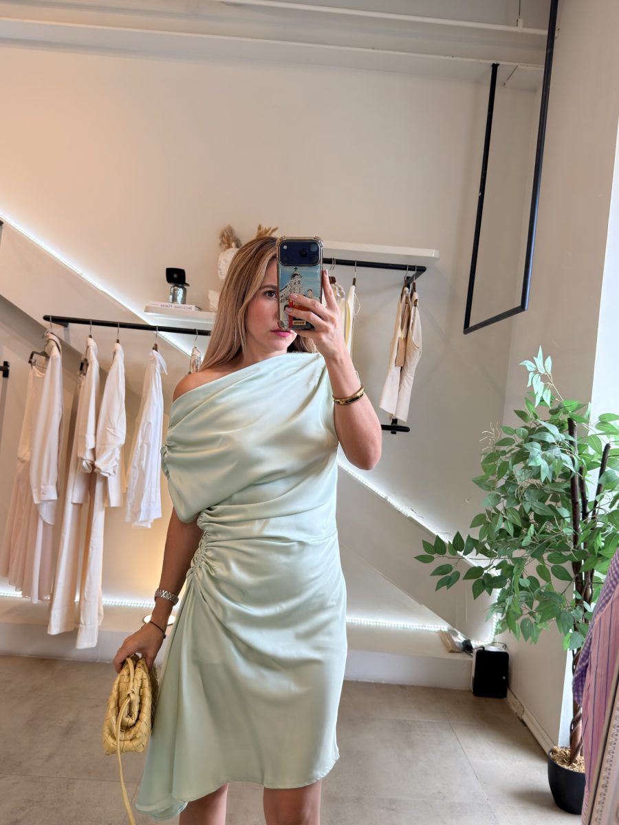 VESTIDO CORTO GREEN - Imagen 8