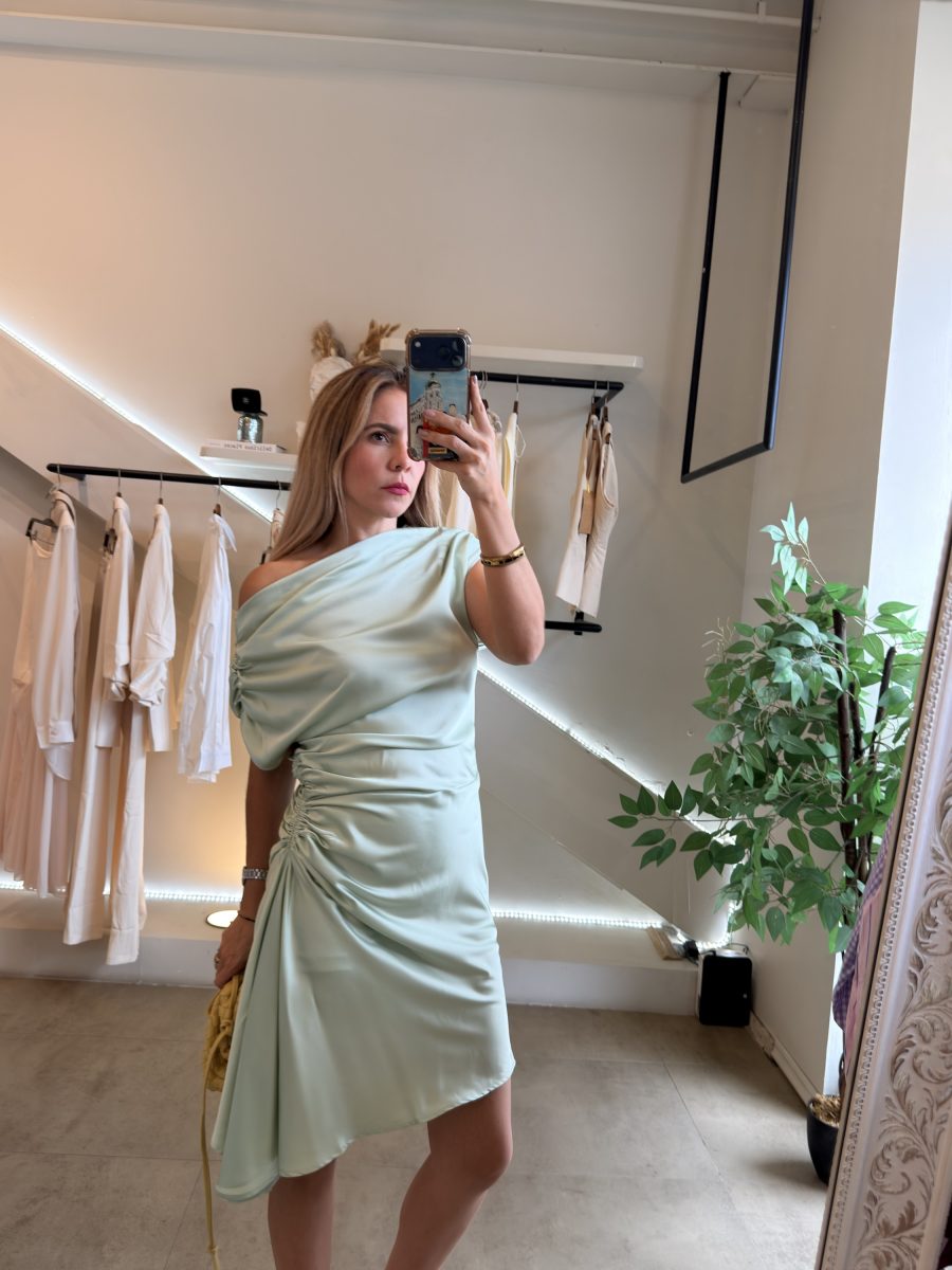VESTIDO CORTO GREEN - Imagen 3