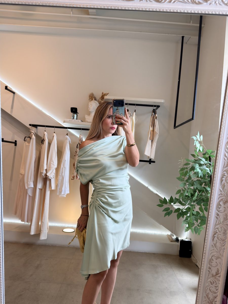 VESTIDO CORTO GREEN - Imagen 2