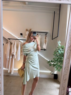 VESTIDO CORTO GREEN
