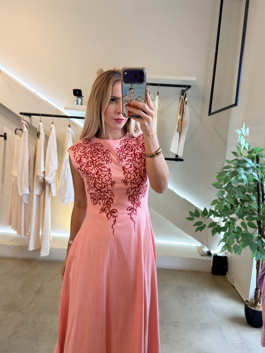 VESTIDO ESPAÑOL BORDADO RED - Imagen 6